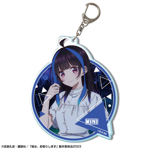 『彼女、お借りします』ビッグアクリルキーホルダー Ver.2 デザイン05(八重森みに/A)【202507再販】